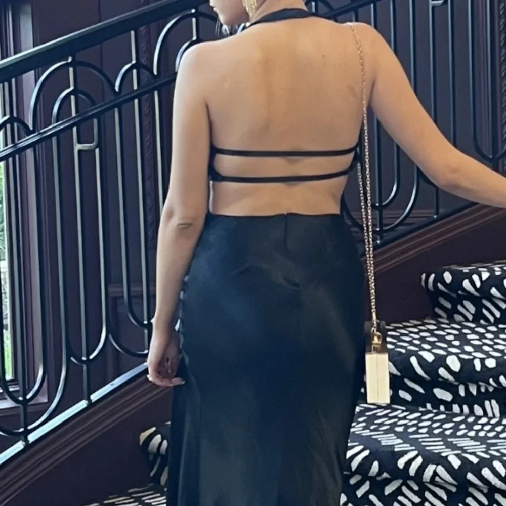 Salome Cut Sau Lee Evening Dress - Picture 1 of 8